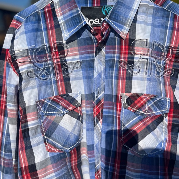 Mens XXL BUCKLE ROAR LONG SLEEVED SHIRT GREAT CONDITION - Picture 4 of 8